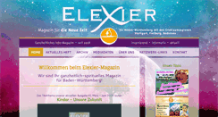Desktop Screenshot of elexier-magazin.de